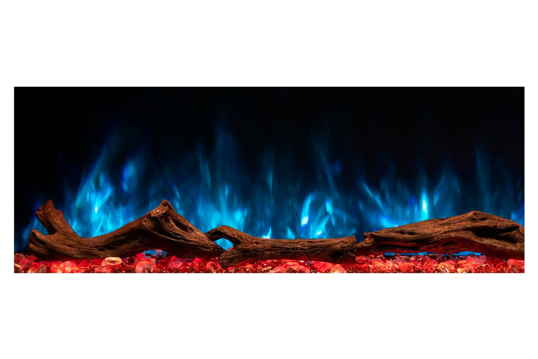 Landscape Pro Multi 56-inch 3-Sided / 2-Sided Built In Electric Fireplace - lifestyle in-use