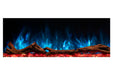 Modern Flames Landscape Pro 82'' Studio Suite Wall Mount Mantel Package | Coastal Sand Modern Flames