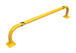 Vestil LPRO-36-9-2 Steel Low Profile Rack Guard Bollard 36 in. Length Yellow