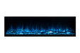 Landscape Pro Slim 44" Built In Linear Electric Fireplace - front view