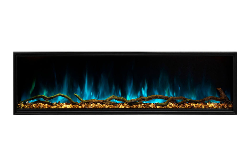 Landscape Pro Slim 44" Built In Linear Electric Fireplace - interior view