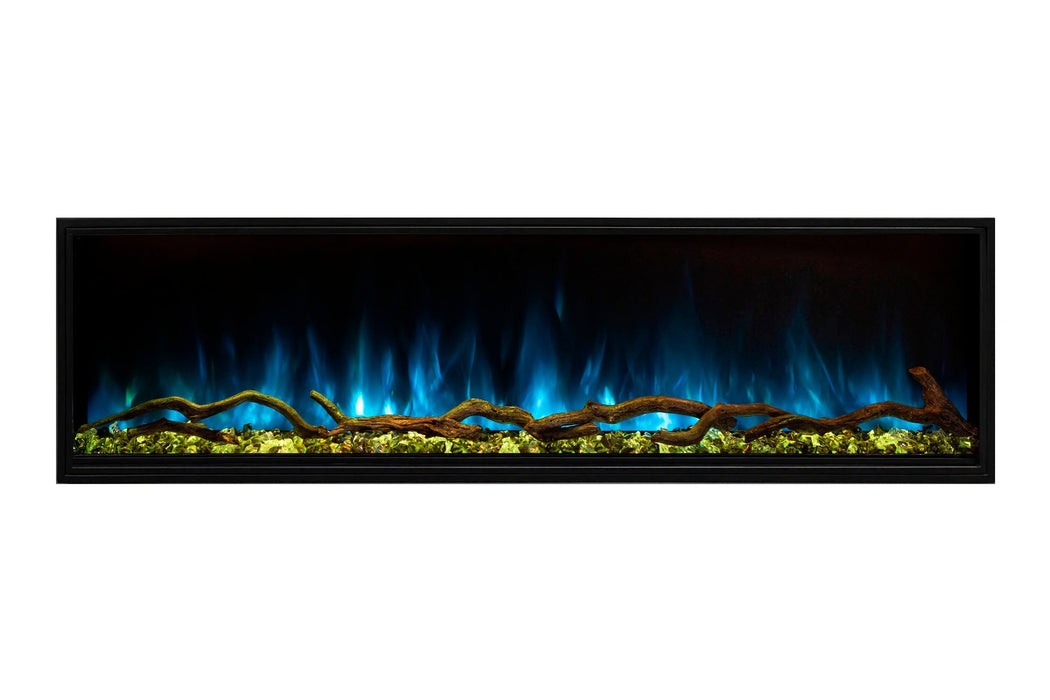 Landscape Pro Slim 44" Built In Linear Electric Fireplace - specifications diagram