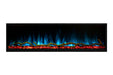 Landscape Pro Slim 44" Built In Linear Electric Fireplace - control panel detail