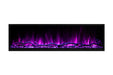 Landscape Pro Slim 44" Built In Linear Electric Fireplace - detail close-up