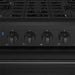 Thor Kitchen 30-Inch Black Gas Range (LRG3001UB) – close-up knobs