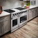 Thor Kitchen 48-Inch 6.8 cu. ft. Double Oven Gas Range in Stainless Steel (LRG4807U) Thor Kitchen