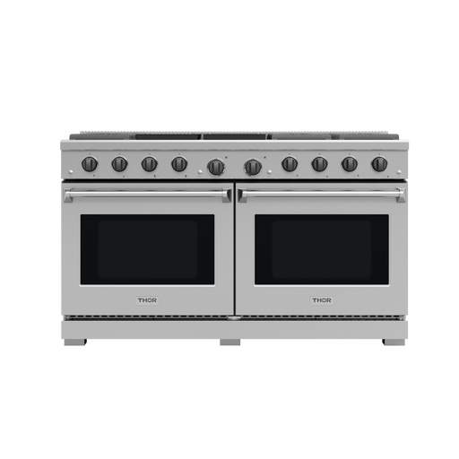 Thor Kitchen 60-Inch Gas Range (LRG60E) – front