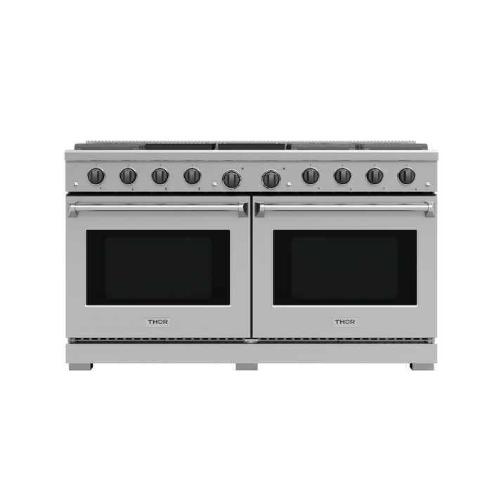 Thor Kitchen 60-Inch Gas Range (LRG60E) – front