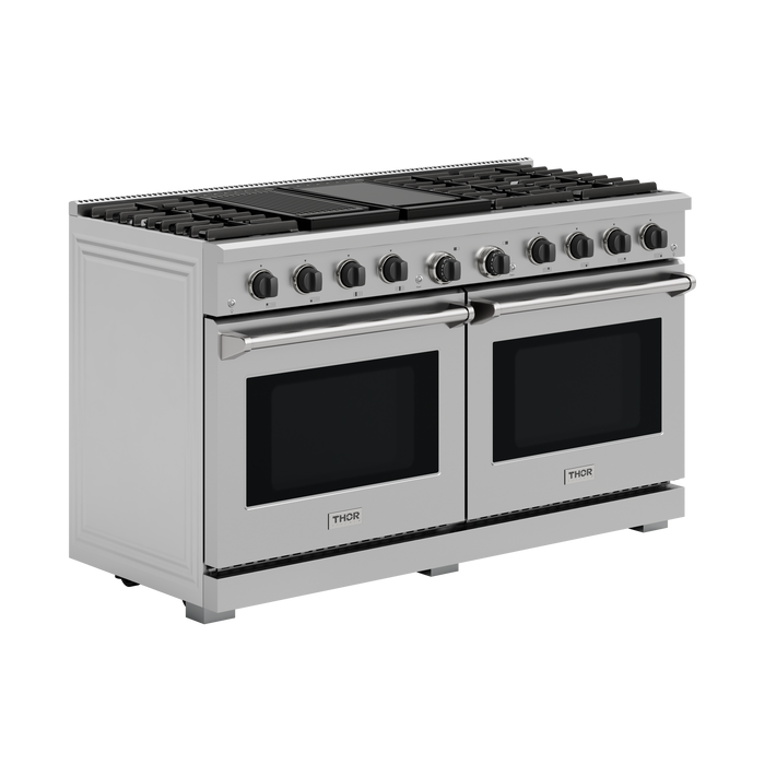 Thor Kitchen 60-Inch Gas Range (LRG60E) – left
