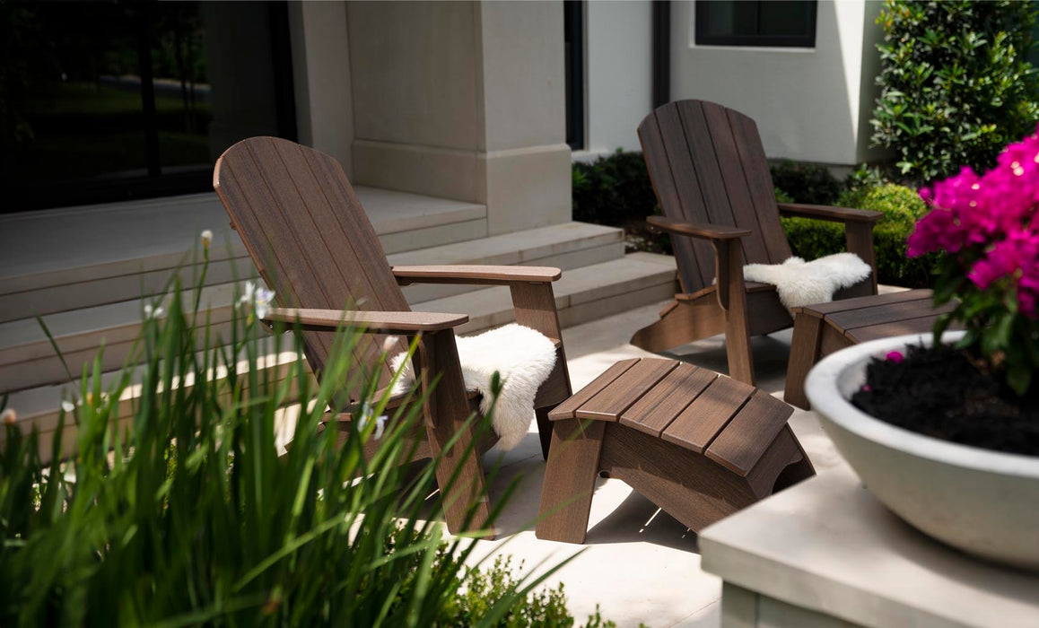 Ledge Lounger Legacy Adirondack Ottoman — view 5