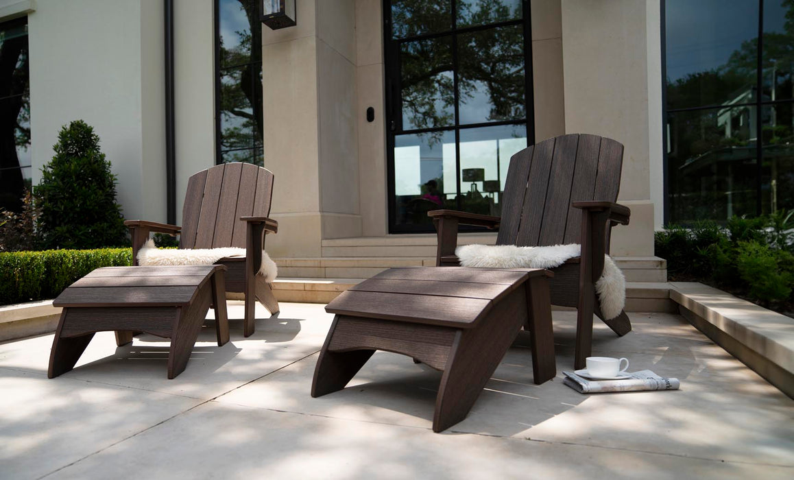 Ledge Lounger Legacy Adirondack Ottoman — view 4
