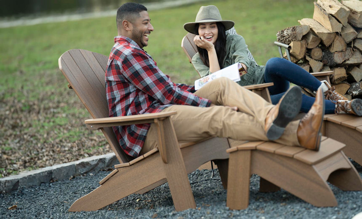 Ledge Lounger Legacy Adirondack Ottoman — view 7