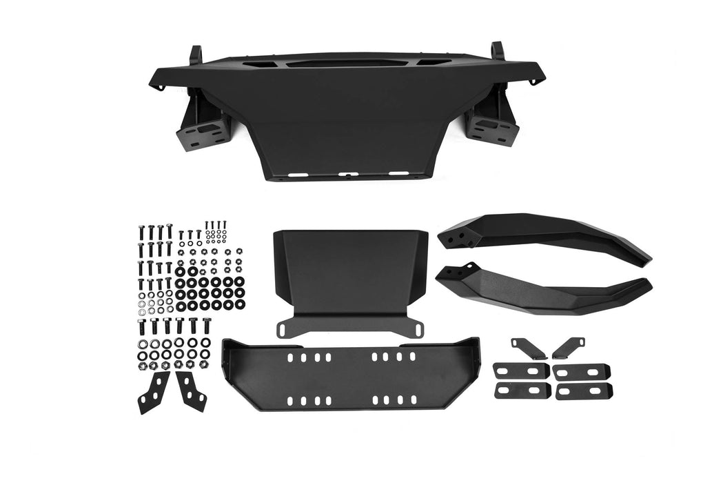 DV8 Offroad 2024-2026 Toyota Land Cruiser Spec Series Front Bumper – dimensions diagram, image 16 of 16