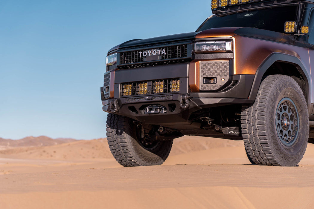 DV8 Offroad 2024-2026 Toyota Land Cruiser Spec Series Front Bumper – dimensions diagram, image 2 of 16
