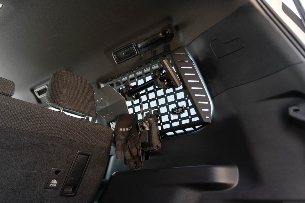 DV8 Offroad 2024-2026 Toyota Land Cruiser Rear Window Pocket Molle Panels – installed on vehicle, image 2 of 10