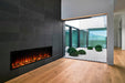 Landscape Pro Slim 44" Built In Linear Electric Fireplace - angle view