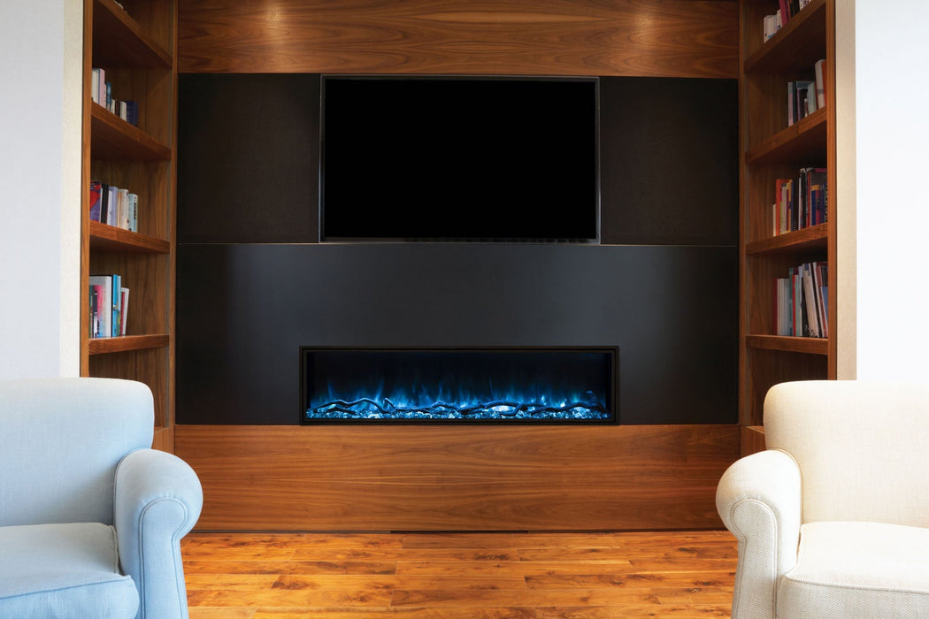Landscape Pro Slim 44" Built In Linear Electric Fireplace - back view