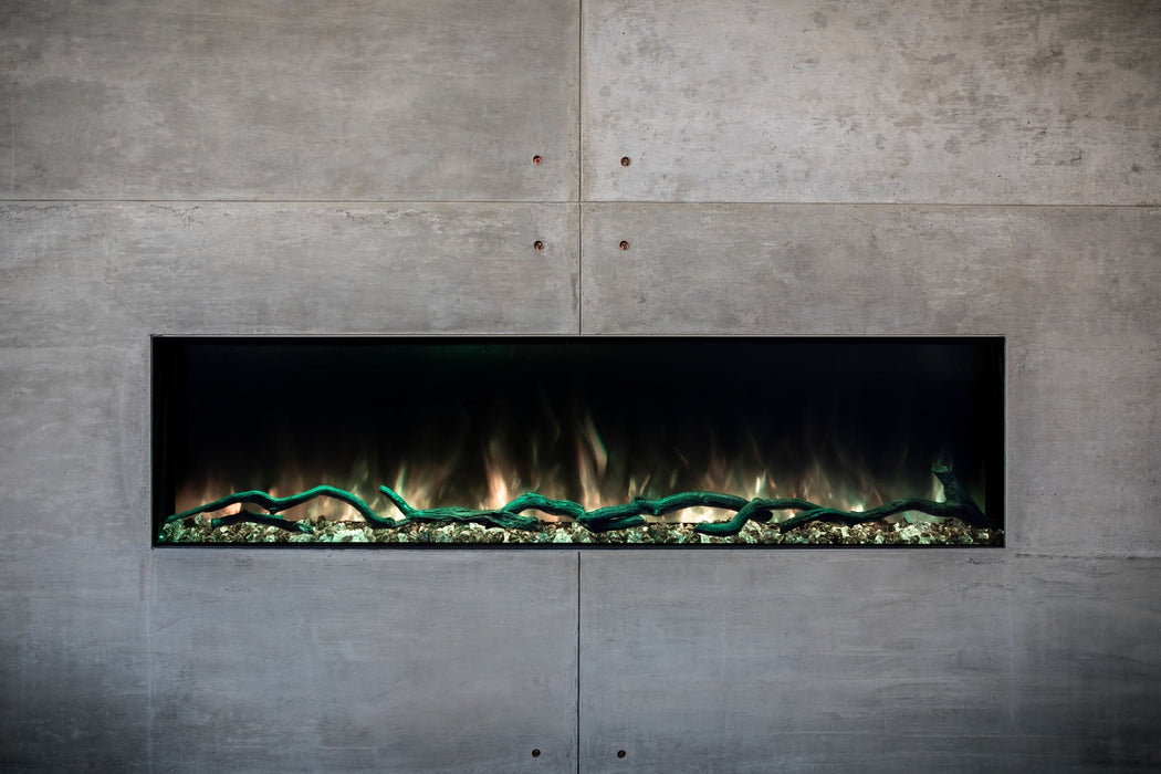 Modern Flames Landscape Pro Slim 56" Built In Linear Electric Fireplace Modern Flames
