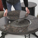 The Outdoor Greatroom Lazy Susan Ring Fire Pit - Detail View