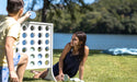 Ledge Lounger Four In A Row-White-Sage Green-Sky Blue — view 4