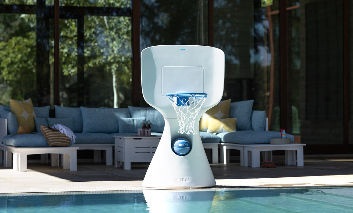 Ledge Lounger Hoopstr Pool Side Basketball Game — view 4
