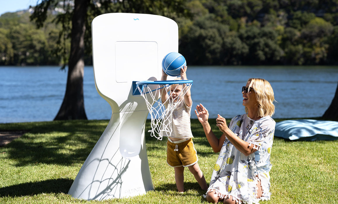 Ledge Lounger Hoopstr Pool Side Basketball Game — view 3