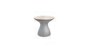 Ledge Lounger Autograph Standard Side Table — Granite Gray Base-Cloud Lid