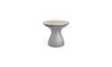 Ledge Lounger Autograph Standard Side Table — Granite Gray Base-Wheat Lid