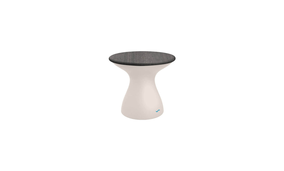 Ledge Lounger Autograph Standard Side Table — Cloud Base-Fog Lid