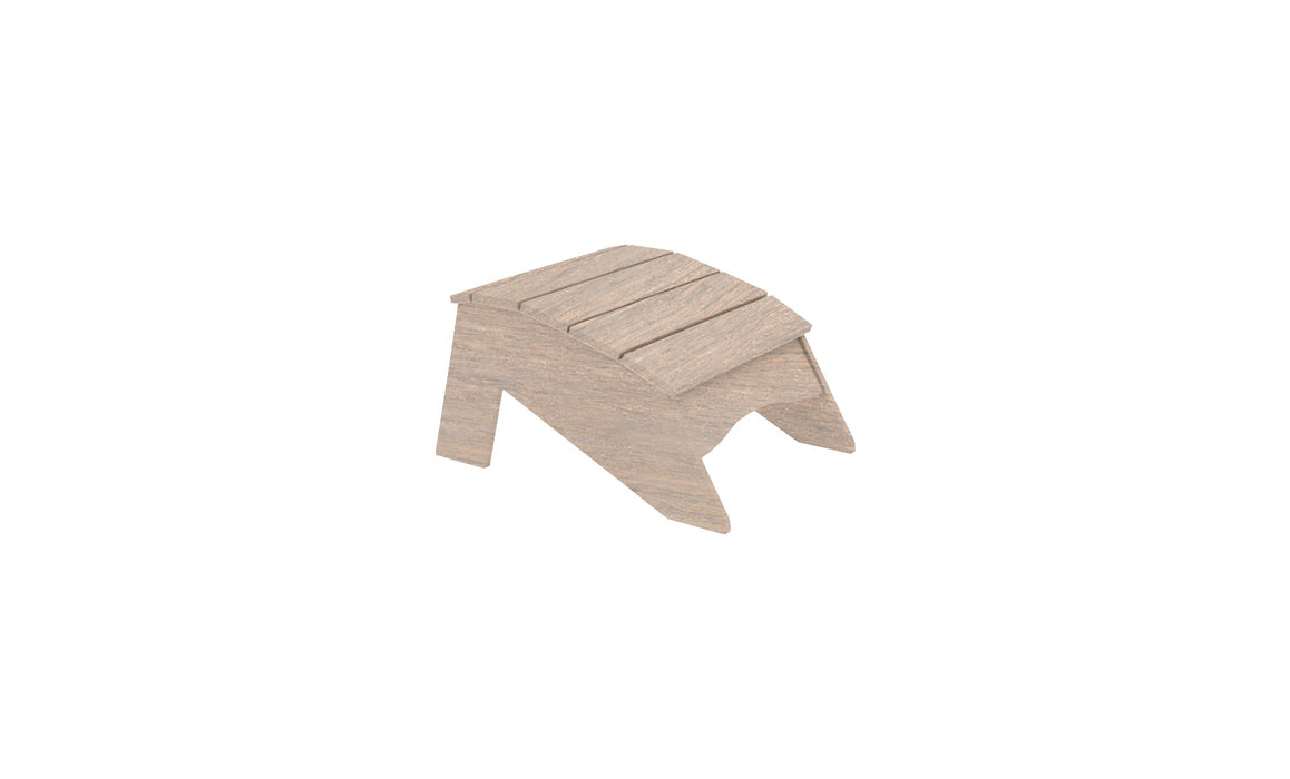 Ledge Lounger Legacy Adirondack Ottoman — Wheat