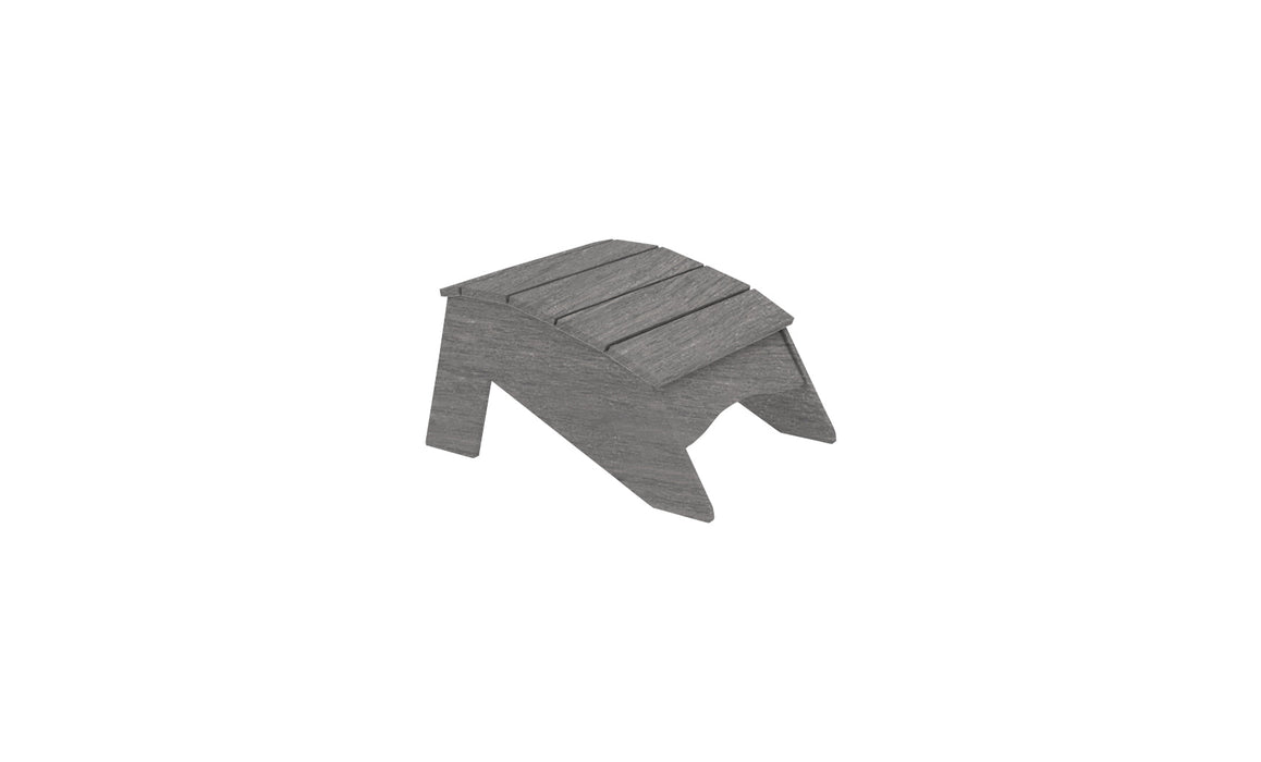 Ledge Lounger Legacy Adirondack Ottoman — Fog