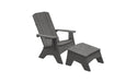 Ledge Lounger Mainstay Adirondack Ottoman — Fog