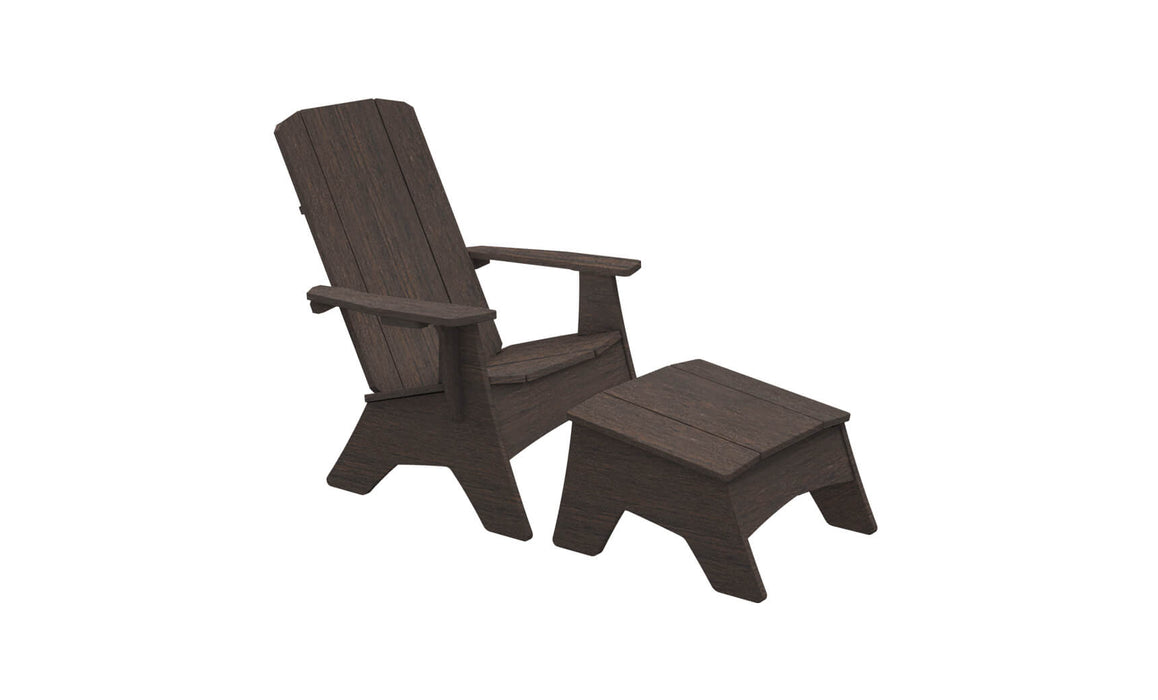 Ledge Lounger Mainstay Adirondack Ottoman — Flint
