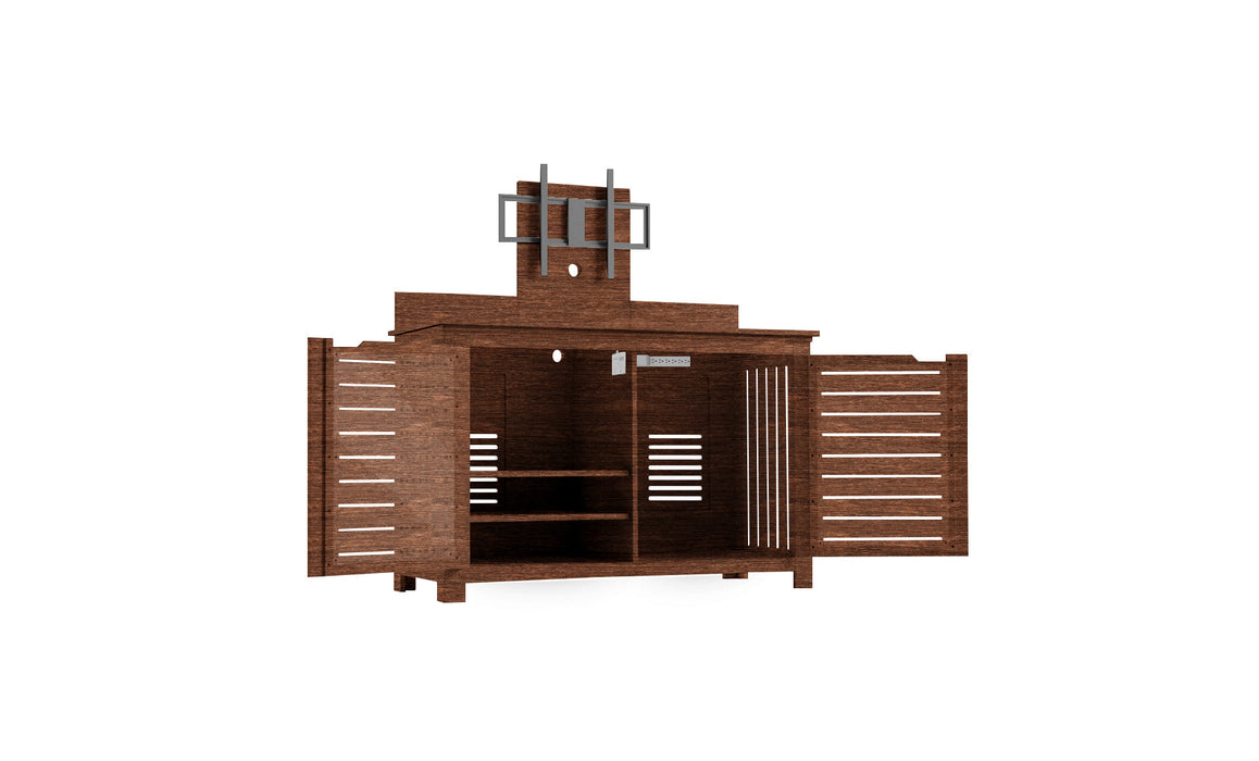 Ledge Lounger Mainstay Bar Credenza — Harvest
