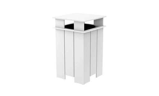 Ledge Lounger Mainstay Industrial Square Trash Bin with Liner — view 1