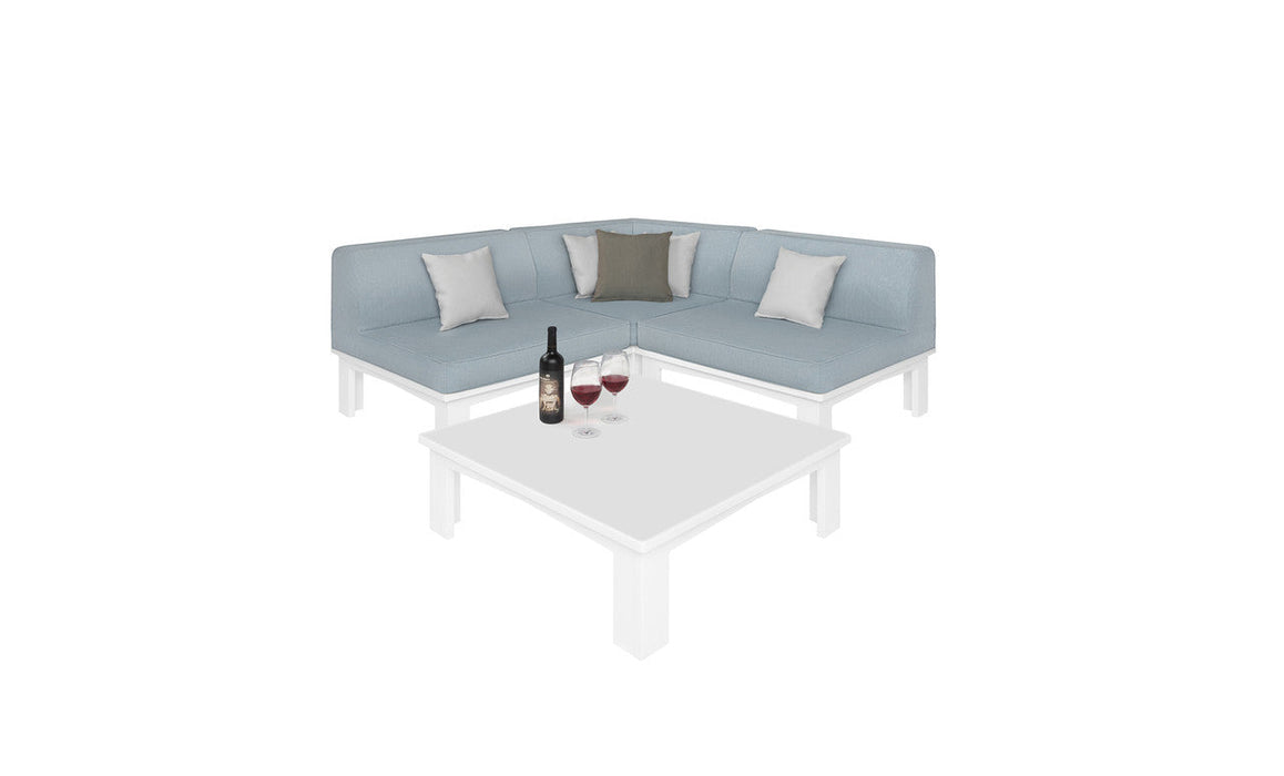 Ledge Lounger Mainstay Sectional Arrangement 4 Piece Diamond — view 1