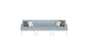 Ledge Lounger Mainstay Sectional Arrangement 3 Piece Sofa — view 1