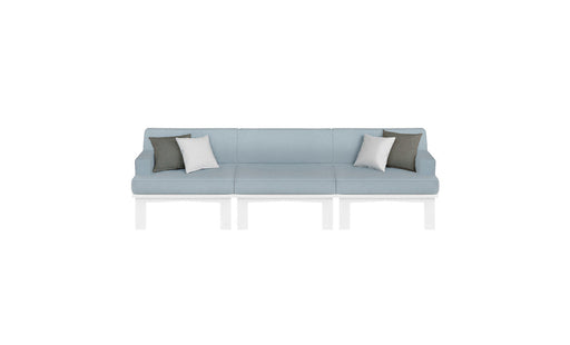 Ledge Lounger Mainstay Sectional Arrangement 3 Piece Sofa — view 1