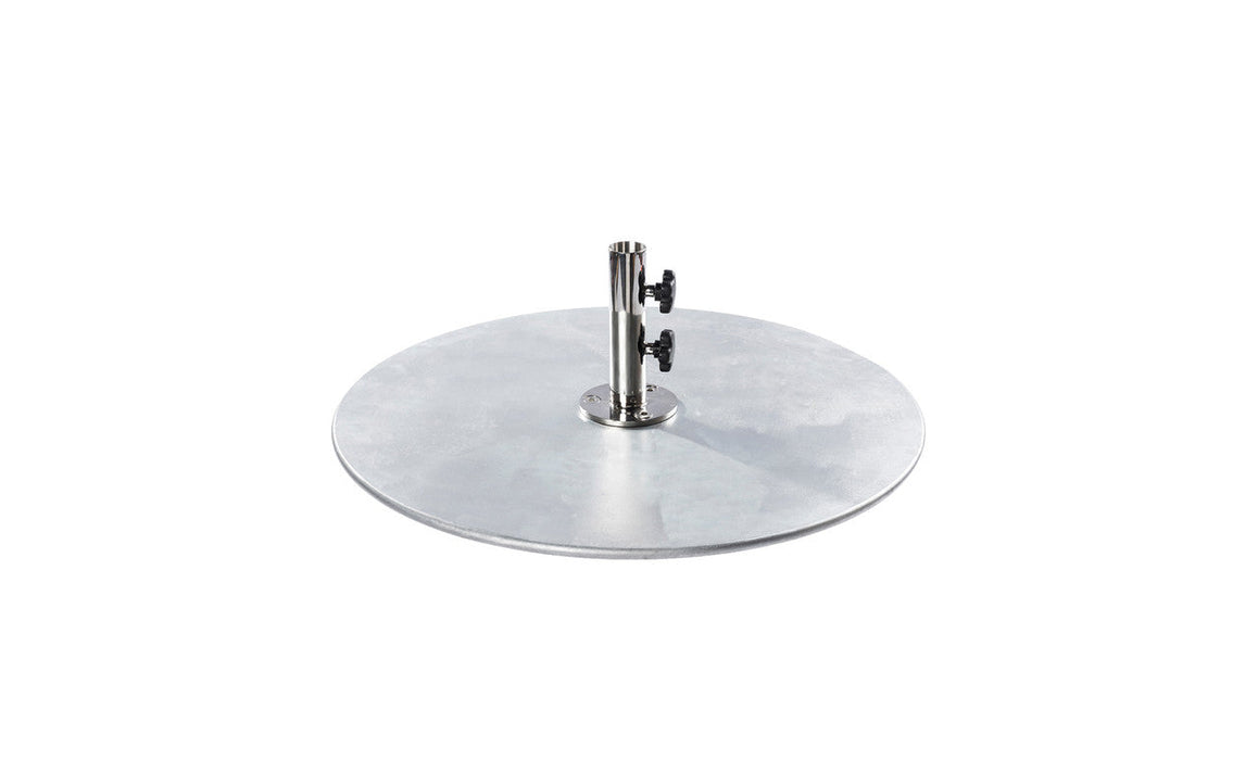 Ledge Lounger Galvanized Steel Plate Base - 150 lbs — view 1