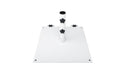 Ledge Lounger Steel Plate Umbrella Base with Wheels-75lbs — view 1