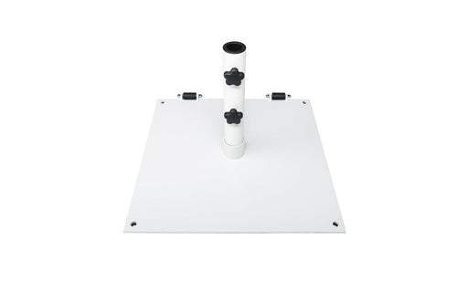Ledge Lounger Steel Plate Umbrella Base with Wheels-75lbs — view 1