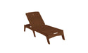 Ledge Lounger Mainstay Chaise — Harvest Base-4634 White Fabric