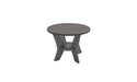 Ledge Lounger Mainstay Round Side Table — Fog