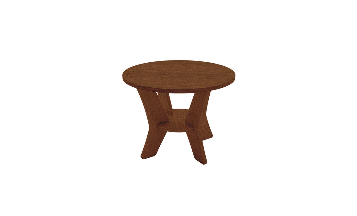 Ledge Lounger Mainstay Round Side Table — Harvest