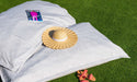 Ledge Lounger Laze Pillow — Pearly Swirls