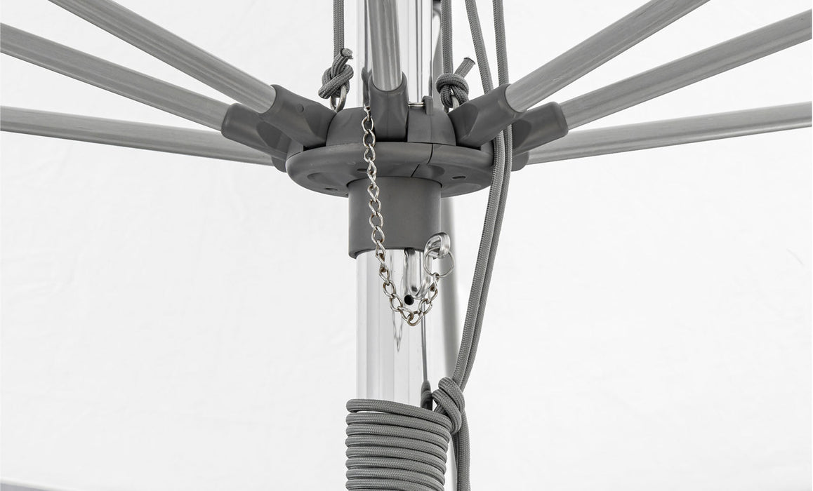 Ledge Lounger Essential Umbrella 10' Square Pulley — view 9
