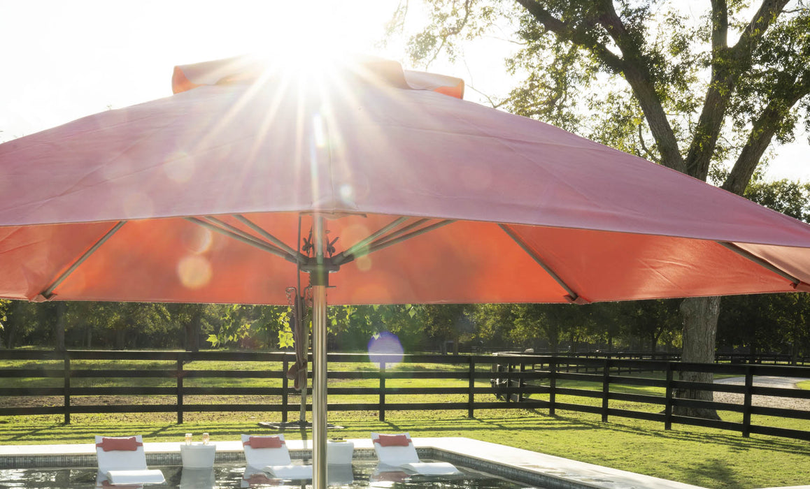 Ledge Lounger Essential Umbrella 11' Octagon Pulley — view 6