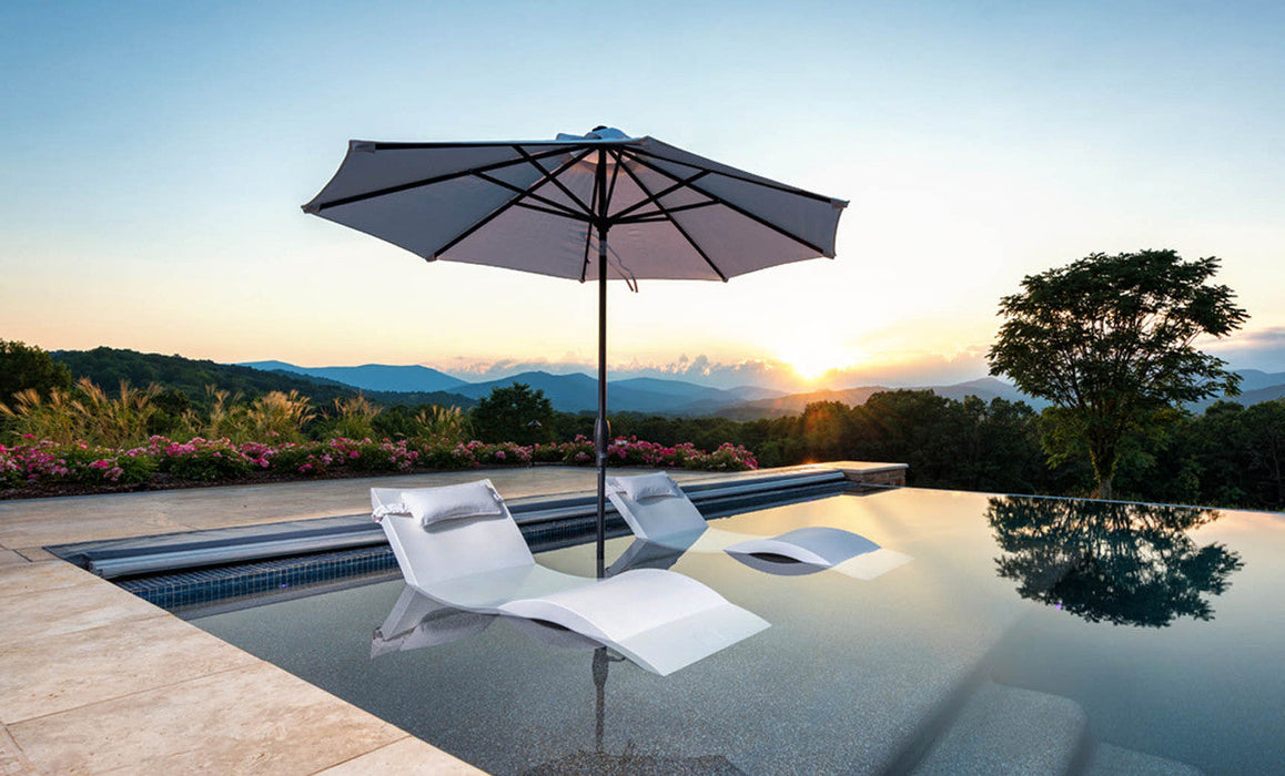 Ledge Lounger Essential Umbrella 6.5' Square Crank Auto Tilt — view 4