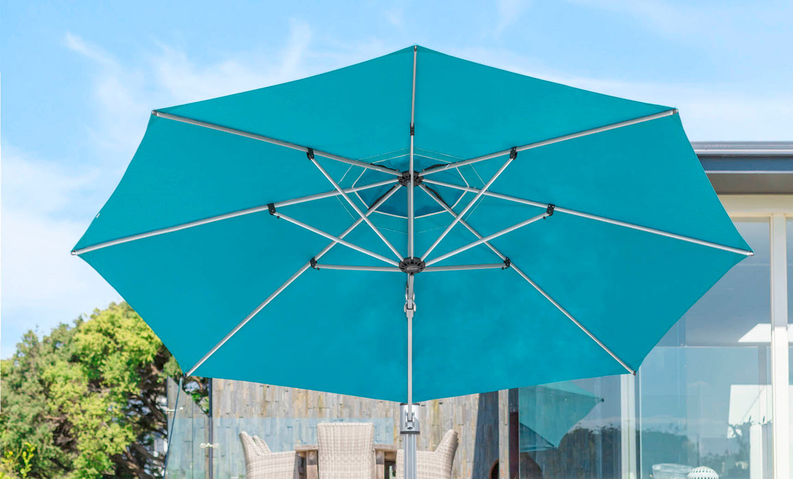 Ledge Lounger Ultra Cantilever Umbrella-10' Square — view 8