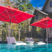 Ledge Lounger Premier Umbrella-7.5' Oct-Pulley — view 2